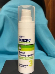 Hidratador de limpieza de manchas Benzac Acne Solutions 1 oz lote de 6 botellas - Imagen 1 de 9