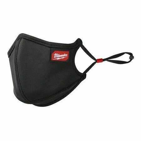 Milwaukee 48-73-4239 3-Leyer Performance Face Mask L/XL - Pack of 10, Black