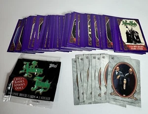 The Addams Family A Topps Movie Card Serie 99 CARDS • 11 ADESIVI 1991 - Foto 1 di 6