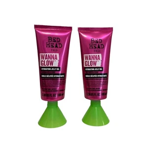 TIGI Wanna Glow Hydrating Jelly Oil for Shiny Smooth Hair 3.38 - 2PK - Picture 1 of 3