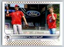 2022 Topps #122 Minnesota Meetup CC, CL, SN2022 GOLD STAR NM/MINT