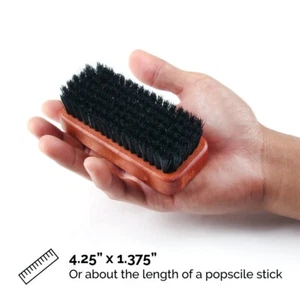 Cepillo de barba de palma Zeus con bolsa 100% cerda de jabalí firme hecho a mano en Alemania - Imagen 1 de 5