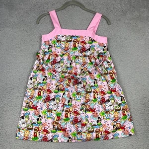 RARE Strawberry Guava RJC Hawaii Girls Toddler Size 10 Dress Pink Fun Made USA - Picture 1 of 13
