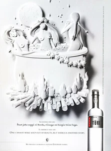 TÜRI VODKA AD #2 RARE 2002 OUT OF PRINT - Bild 1 von 2