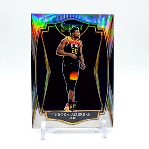 2020-21 Panini Select Udoka Azubuike Premier Level Prizm Rookie Card #171 Jazz - Picture 1 of 2