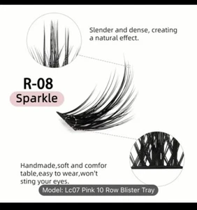 120pcs Luscious Lash Extension Kit - C Curl, Reusable, 10-16mm, Natural to Glam - Picture 1 of 4