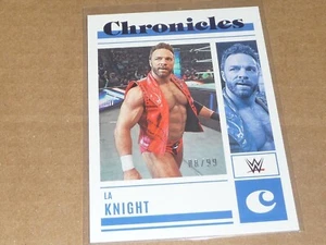 2023 Panni Chronicles WWE WRESTLING LA KNIGHT BLUE PARALLEL /99 N1773 - Picture 1 of 1