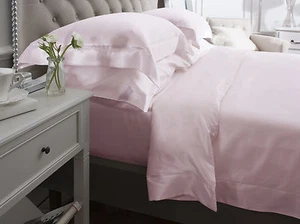 Jasmine Silk 4-teilig 100% Charmeuse Seide Bettbezug Set (Rosa) King - Bild 1 von 1