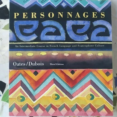 Personnages, 3rd Edition, Oates, Dubois (Houghton-Mifflin, 2003) INSTRUCTOR's ed - Image 1 of 2