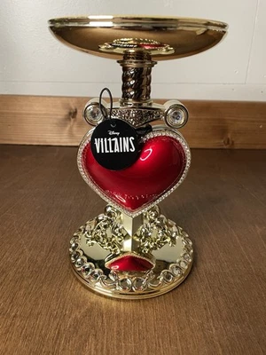 Candelabro Bath & Body Works Evil Queen Pedestal Corazón Perforado Disney 3 Mechas Foto 1 de 4
