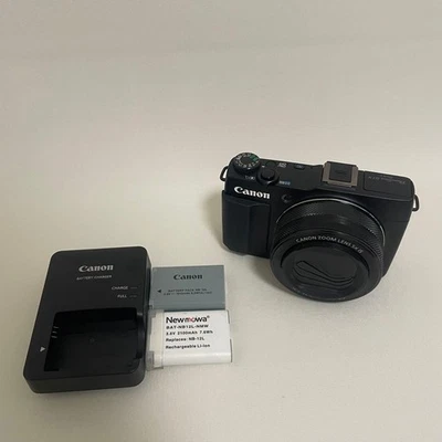 Canon PowerShot G1X Mark II Kompakt Digitalkamera Getestet Top Zustand - Bild 1 von 4