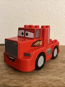 LEGO Duplo Disney Pixar Cars Red 99 Mack Truck 2003 3.5" 051524AST juguete de plástico - Imagen 1 de 11