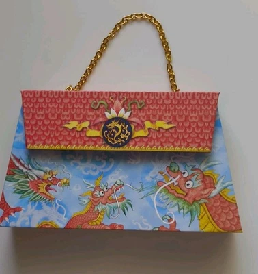  Punch Studio -12 Note Cards - Dragon Purse Collector Box - Image 1 of 4