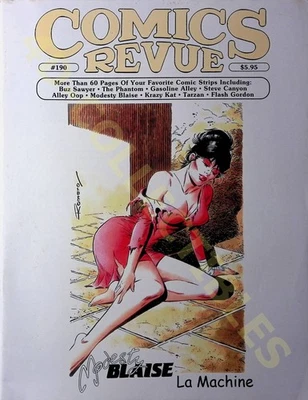  Comics Revue #190 Magazine Adventure House 2002 Comic Strips - Image 1 of 2