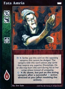 Fata Amria [LotN set] - VTES card - Picture 1 of 2