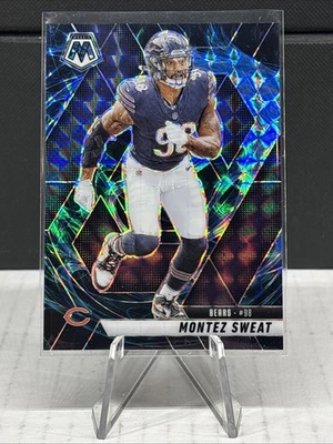 2025 Panini Mosaic Football - GENESIS Parallel SP #75 Montez Sweat Chicago Bears - Image 1 of 4