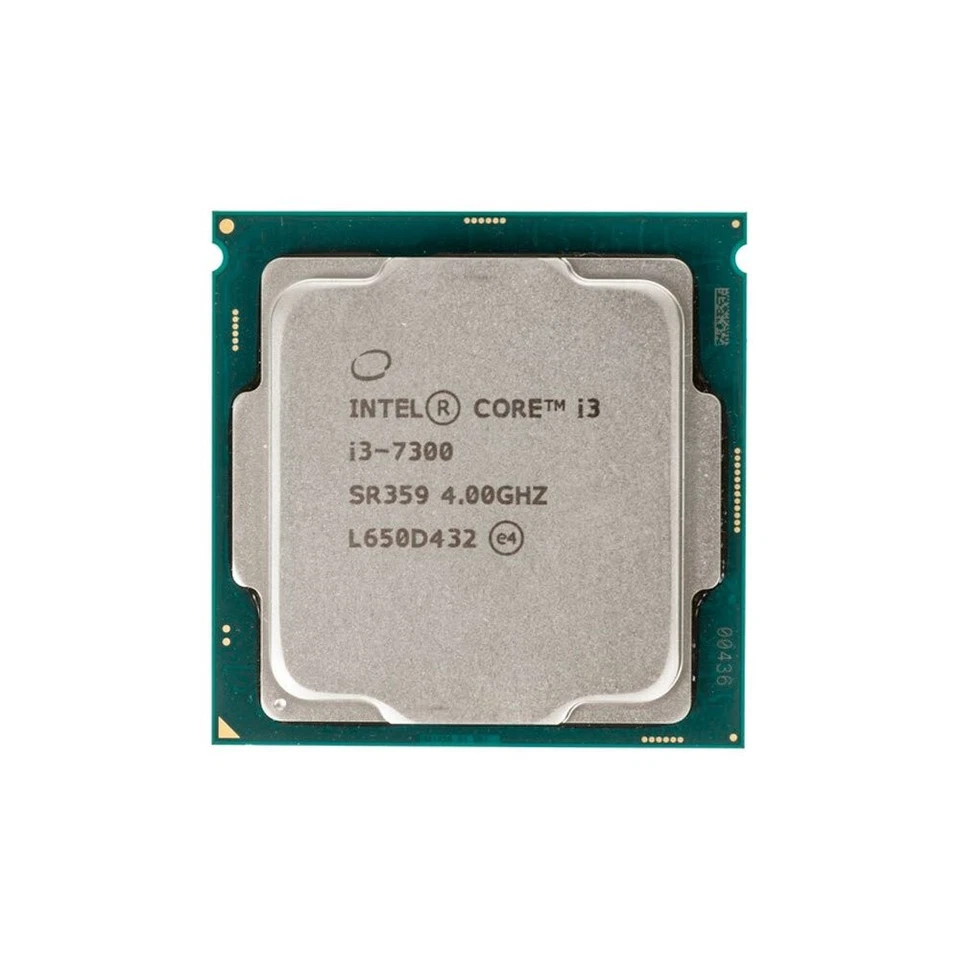 Intel Core i3 7300 CPU 4GHz LGA 1151 51W Processor - Image 1 of 1
