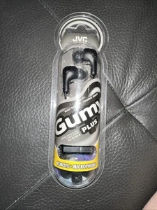 JVC HA-FX7M-B Black Gumy Plus Earbuds with Remote & Mic - Photo 1 sur 4