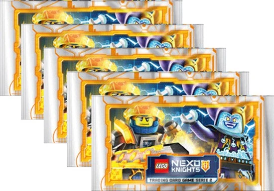 LEGO Nexo Knights 2 - Trading Cards - 5 Booster - Deutsch - Bild 1 von 1
