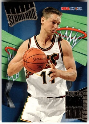 1995-96 Hoops #SL44 Detlef Schrempf Slamland - Image 1 of 2