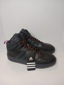 Adidas Hoops 3.0 Mid WTR Schuhe Herren US Größe 13 GZ6681 schwarz Basketball Sneaker - Bild 1 von 12