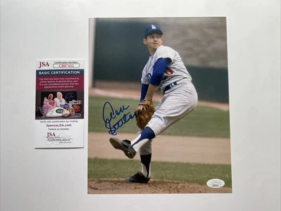 DON SUTTON Los Angeles Dodgers Baseball Autographed Signed Photo Picture HOF COA - Image 1 of 2