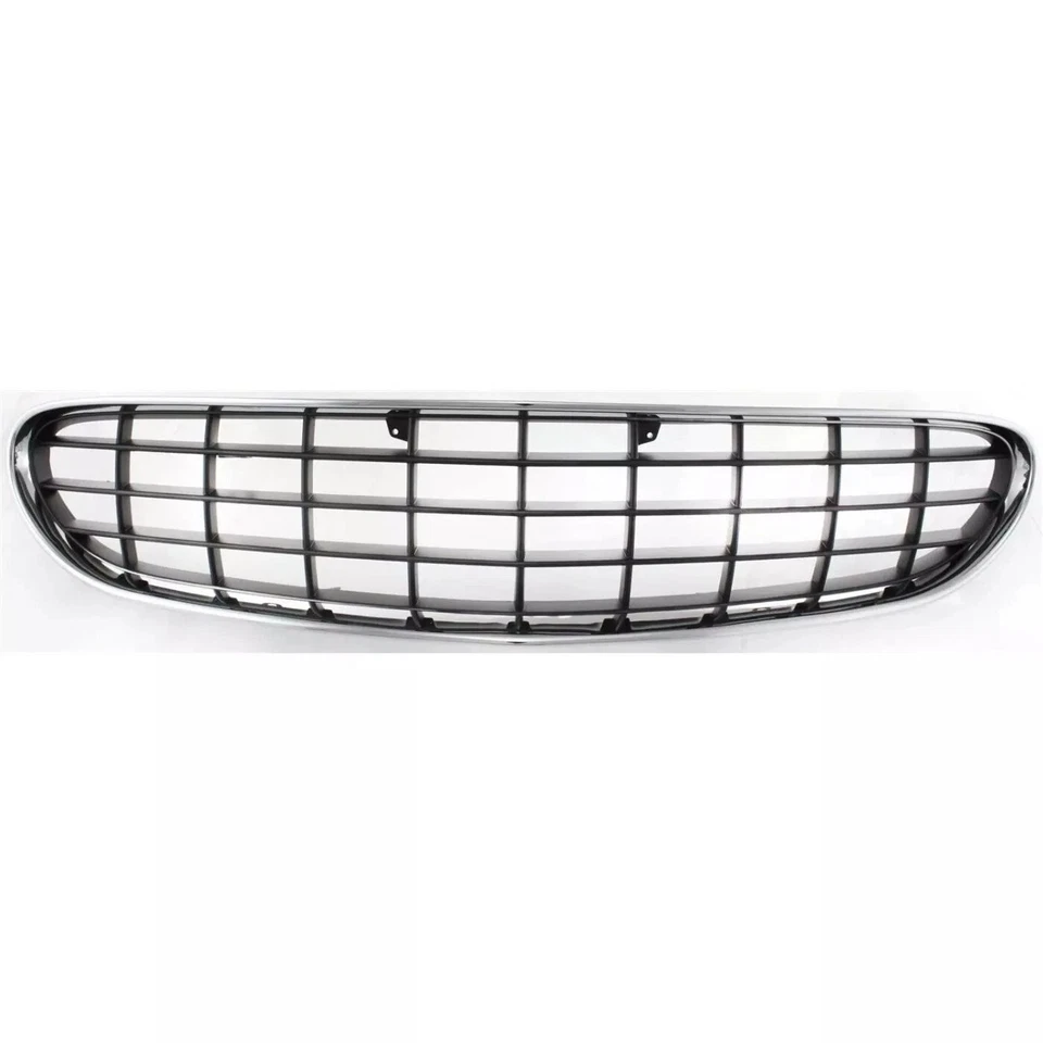 New For 2001-2003 Grille Chrysler Sebring Front Chrome Shell With Gray CH1200263 Foto 1 de 4