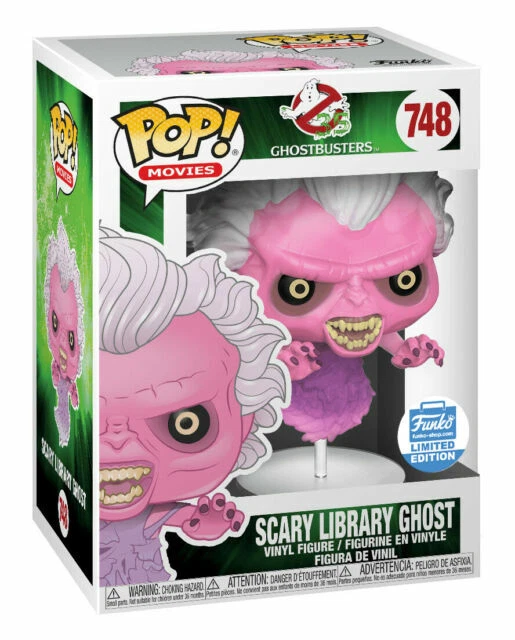 Funko Pop! Movies: Ghostbusters - Scary Library Ghost Vinyl Figure