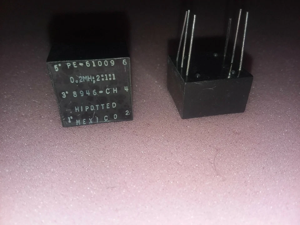 (1pc) PE-61009 , Pulse , Transformer , 6 PIN DIL-ENCAP. SCR/CONTROL - Image 1 of 1