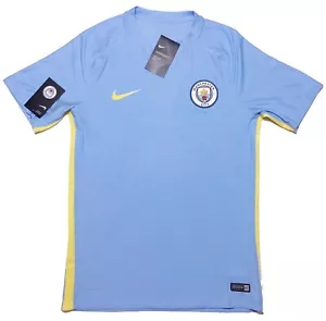 NIKE Manchester City Training Jersey 829978 Aero Swift Blue Medium M ~ New - Picture 1 of 11