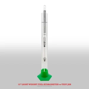 Light Weight Fuel 12" Hydrometer w/Test Jar & Hard Case - Picture 1 of 2