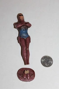 RARE 1944 Syroco Phantom 5" Resin Wood Figure KFS King Comic Painted Version HTF - Picture 1 of 10