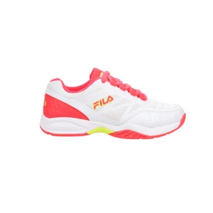 Fila Axilus Lace Up Tennis  Youth Girls Pink, White Sneakers Athletic Shoes 3TM0 - Picture 1 of 5