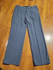 Pantalones Dockers Signature Golf Collection frente plano 34"x 32" azul marino - Imagen 1 de 5