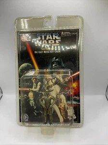 Star Wars See-Threepio C-3PO Die Cast Metal Key Chain from Placo Toys 1996 New - Picture 1 of 15