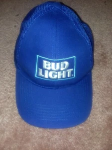 Hit Wear Bud Light Beer Trucker Cap, Hat,  Adjustable!! - Picture 1 of 4