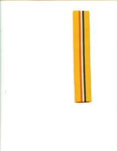 INDIA post 47 medal ribbon - 50th Independence Anniv. - 6 inch length - Picture 1 of 3