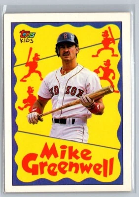 1992 Topps Kids - #69 Mike Greenwell - Image 1 of 2