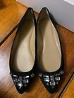Ann Taylor pointed toe flats excellent jeweled very soft original box