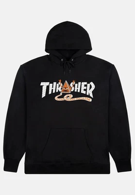 Thrasher Monopatín con Capucha Máquina de Juguete Pirámide Negro Foto 1 de 4