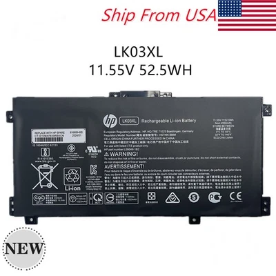 Batería Original OEM LK03XL Para HP ENVY X360 15-BP 15M-BQ 17-AE 17-CE HSTNN-LB7U Foto 1 de 4