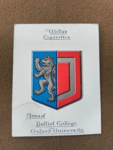 Wills Cigarette Cards Arms Of Oxford & Cambridge Colleges 1922 Pick your Card(L) - Picture 1 of 45
