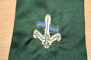 CORBATA DE SEDA VERDE RITISH ROYAL MARINES COMMANDO SERVICIO ESPECIAL SBS NUEVO TIPO - Imagen 1 de 2