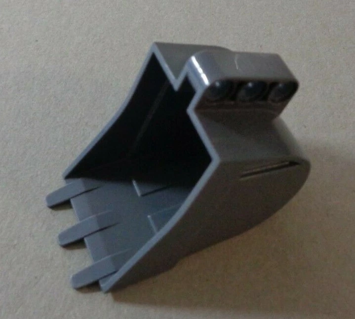 Lego 24120 6325981 Digger Bucket/Shovel 4X5X7 W/ 4.85 HOLE Dark Stone Grey x1 - Image 1 of 1