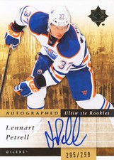 Upper Deck - Ultimate Collection - Lennart Petrell (295/299)