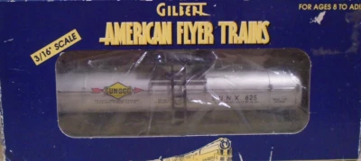 American Flyer #6-48408 S Gauge 625 Sunoco Single-Dome Tank Car New In Box - Image 1 of 3