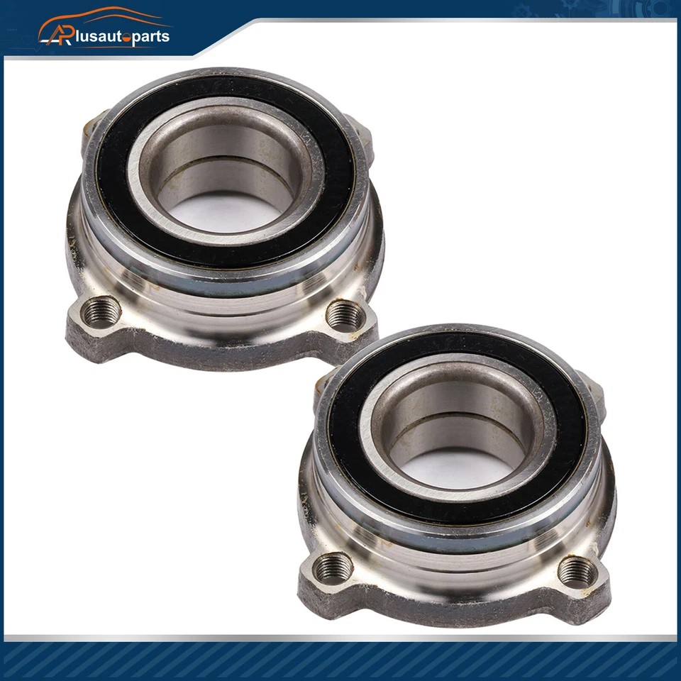 Pair Rear Wheel Bearing Module Fits BMW 525xi 528xi 530xi 650i 745i 750i 760i X5 - Изображение 1 из 4