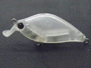 Señuelo de pesca wLure 10 Crankbait en blanco señuelo de 2 1/2 pulgadas sin pintar UPC503 - Imagen 1 de 5