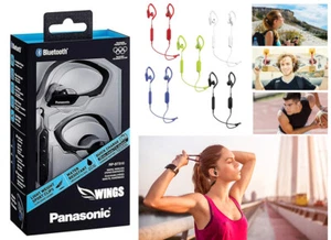 Auriculares deportivos Panasonic RP-BTS10 ALAS Bluetooth gancho para la oreja gimnasio entrenamientos deportes - Imagen 1 de 11