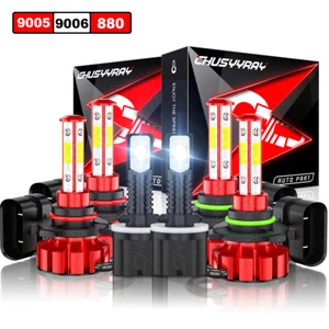 Para For Chevy Tahoe 2001 2002-2006 4sides LED faro alto / bajo + luz antiniebla - Picture 1 of 19